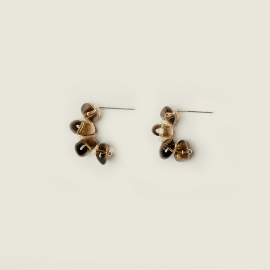 Smoky Quartz Earrings